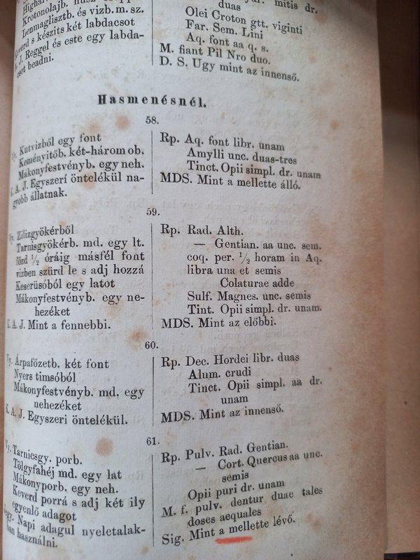Photo of an old book page.
