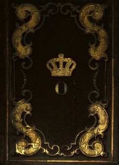 The cover of N. V. Kodrikas' 1853 veterinary textbook.