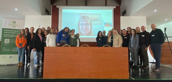 Participants of MedPlants4Vet’s training school in Santarém Portugal.